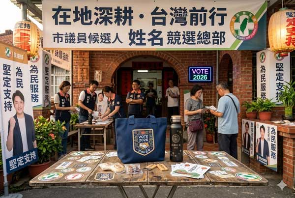 贏在選民的口袋裡2026-選舉小物指南如何靠客製化禮品翻轉支持度